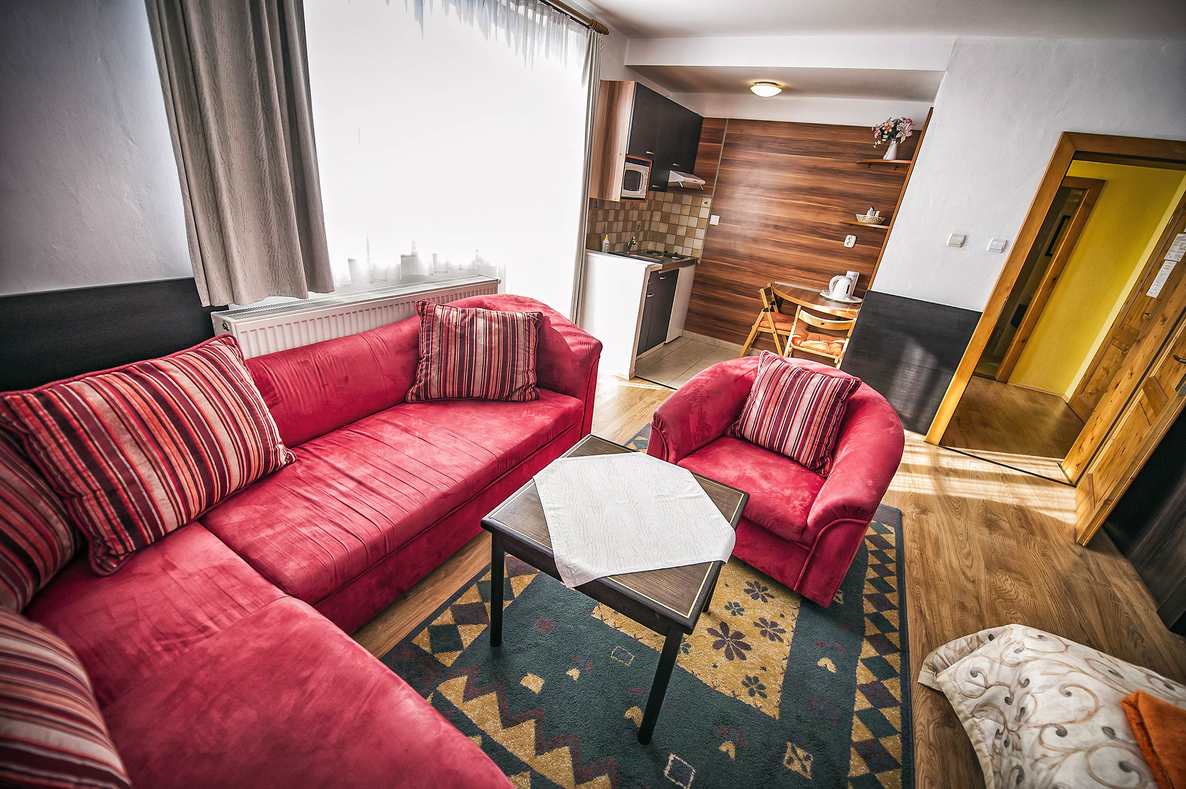 Apartmán obývačka